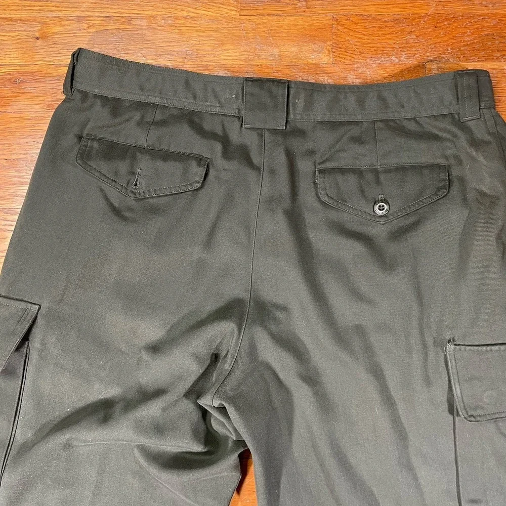 LL Bean Mens Pants 38 x 31 Green Cargo Straight Utility Gorpcore 0GHU4